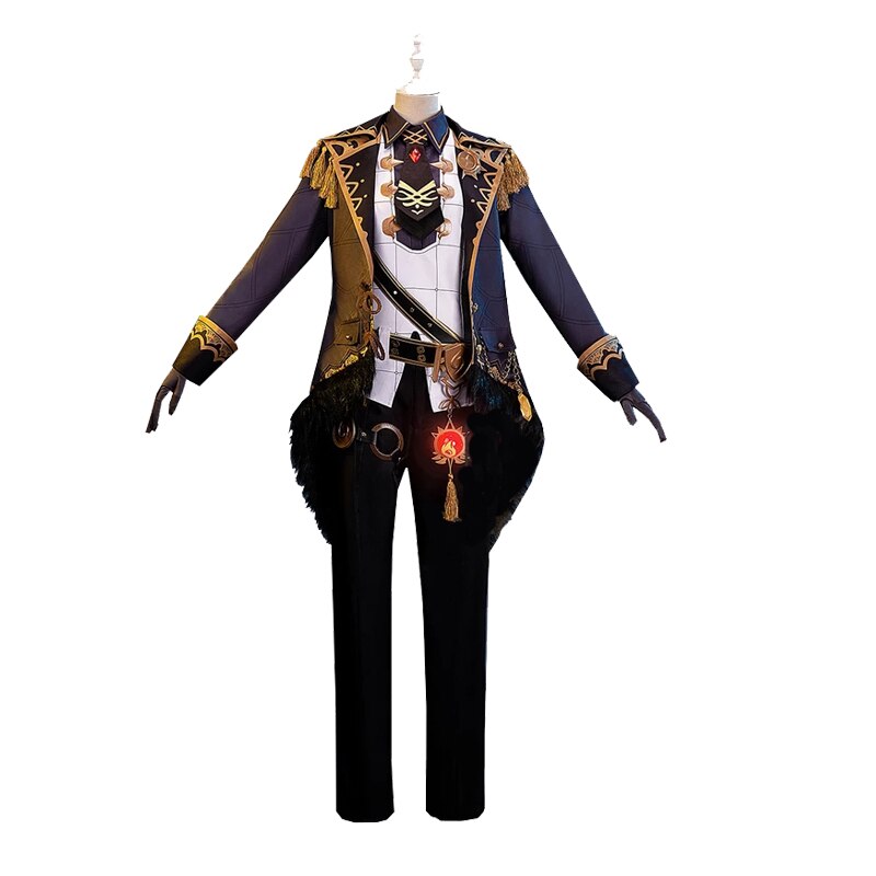 Genshin Impact: Diluc Cosplay Wig