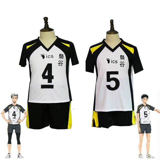 Haikyu!!: Akaashi Keiji and Bokuto Koutarou Fukurodani Academy Cosplay Costume