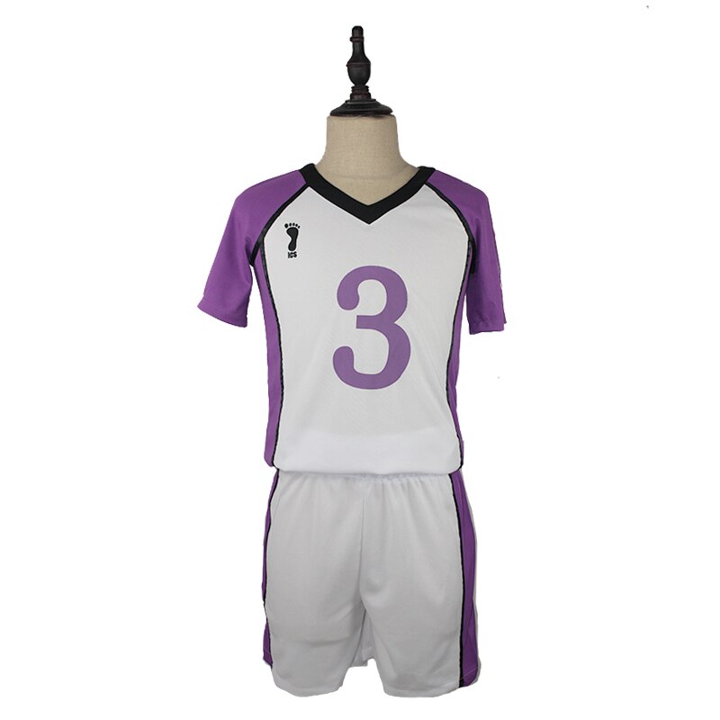Haikyu!!: Wakatoshi Ushijima and Shiratorizawa Academy Cosplay Costume