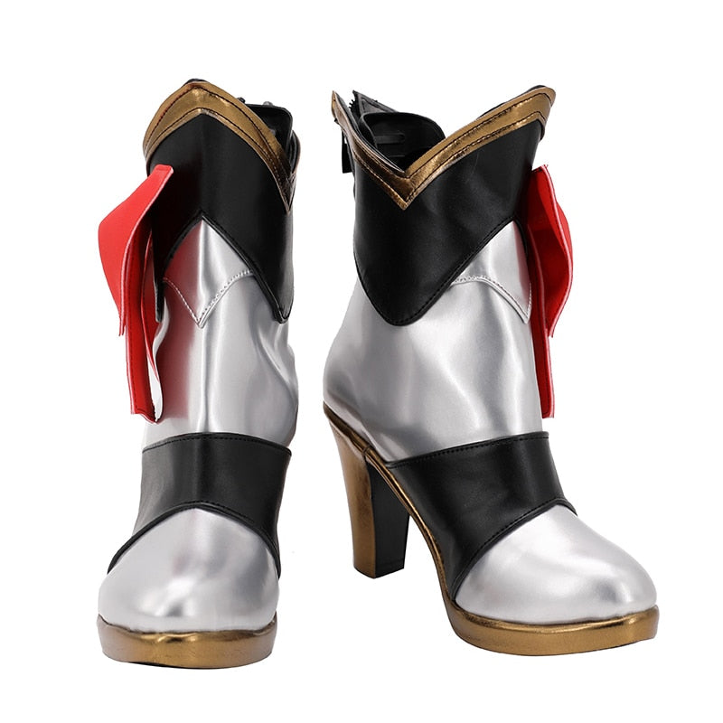 Genshin Impact: Noelle Maid Game Cosplay Shoes