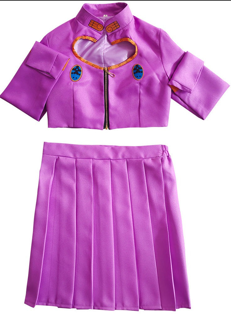 JoJo's Bizarre Adventure: Giorno Giovanna Female Cosplay Costume
