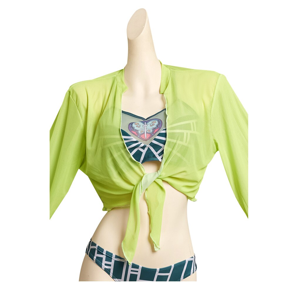 JoJo's Bizarre Adventure: Jolyne Cujoh Bikini Cosplay Costume