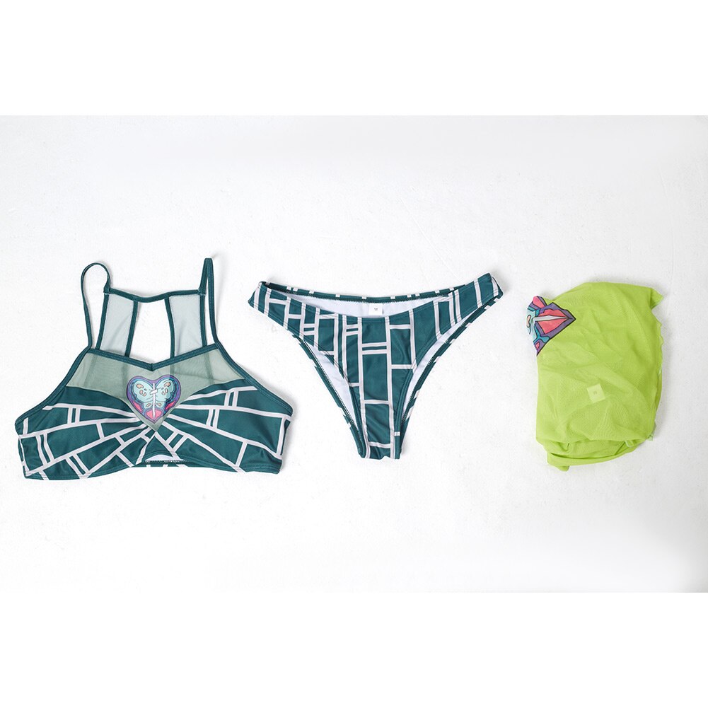 JoJo's Bizarre Adventure: Jolyne Cujoh Bikini Cosplay Costume