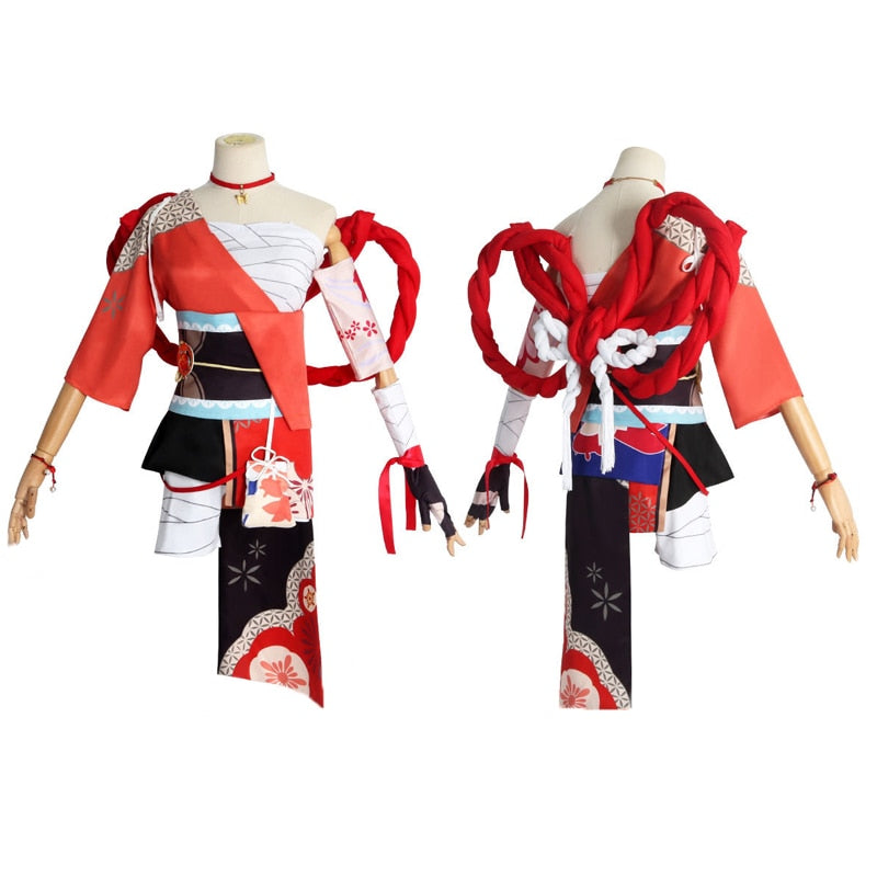 Genshin Impact: Yoimiya Cosplay Costume