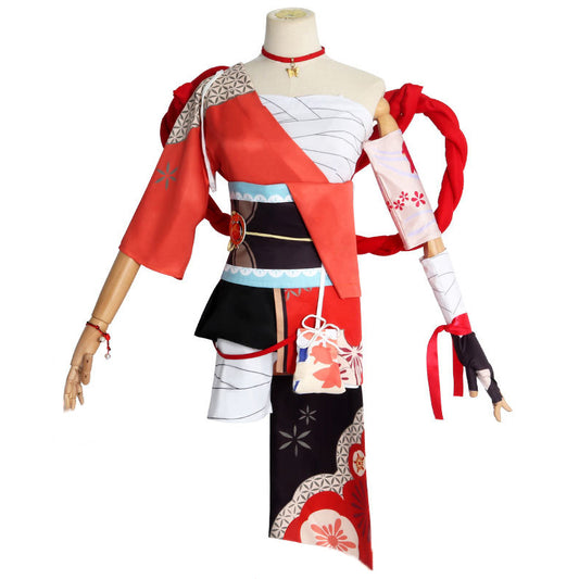 Genshin Impact: Yoimiya Cosplay Costume