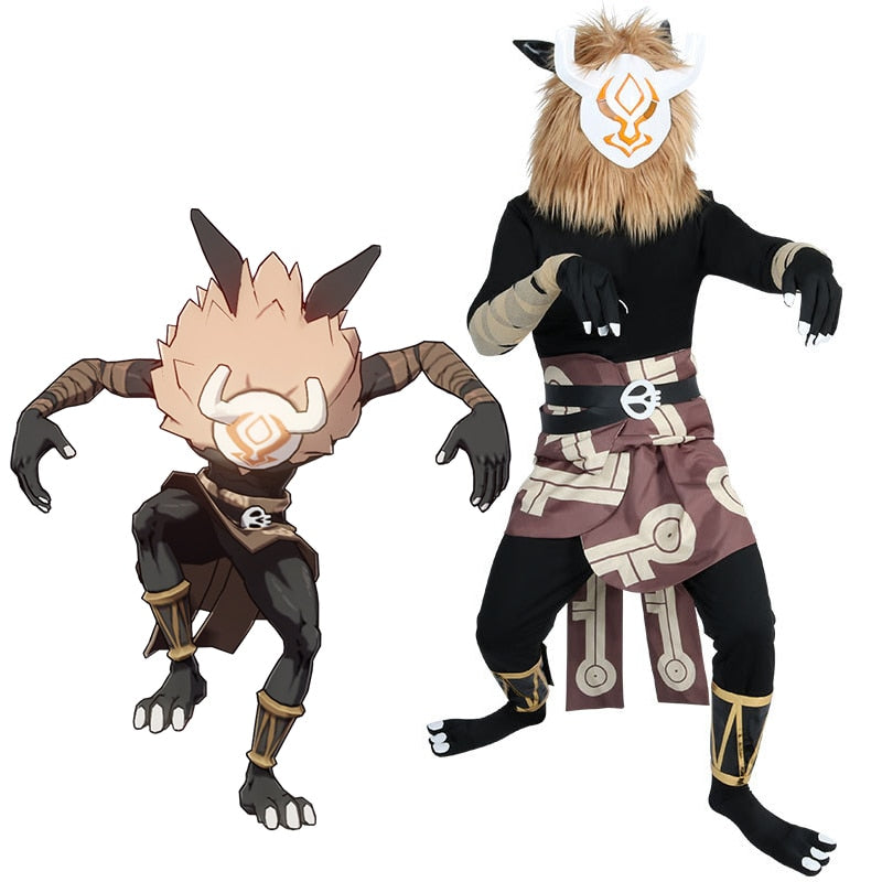 Genshin Impact: Hilichurls Cosplay Costume