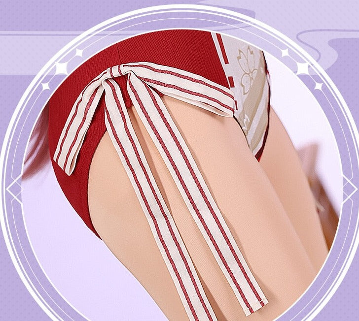 Genshin Impact: Yae Miko Swimsuit Cosplay Costume