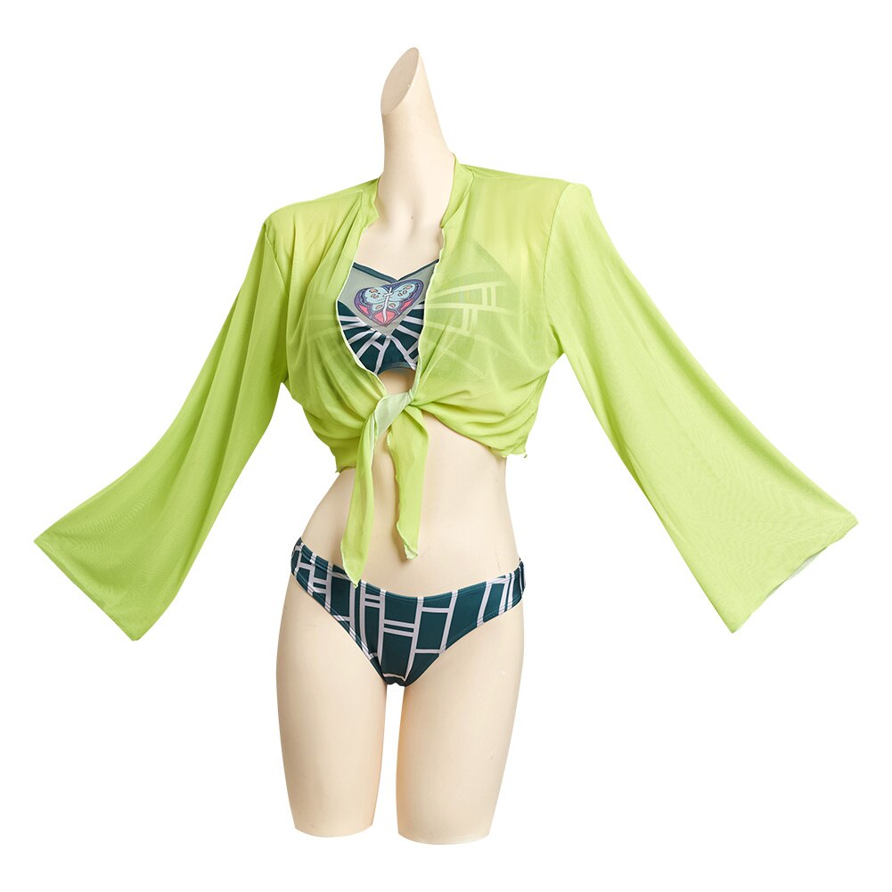 JoJo's Bizarre Adventure: Jolyne Cujoh Bikini Cosplay Costume