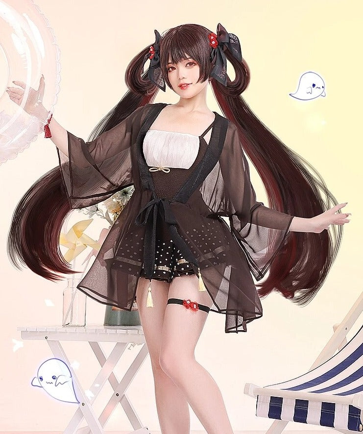 Genshin Impact: Hu Tao Pajamas Cosplay Costume