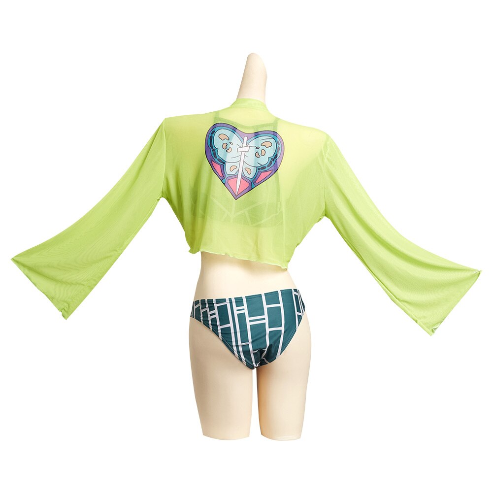 JoJo's Bizarre Adventure: Jolyne Cujoh Bikini Cosplay Costume