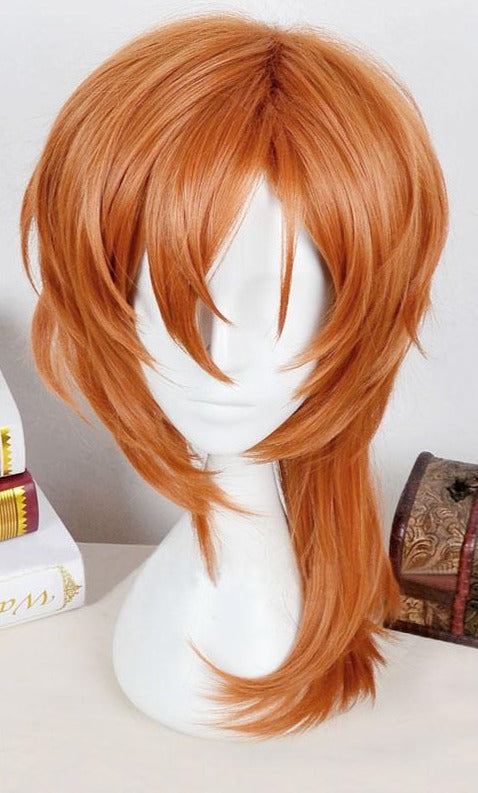 Orange anime outlet wig