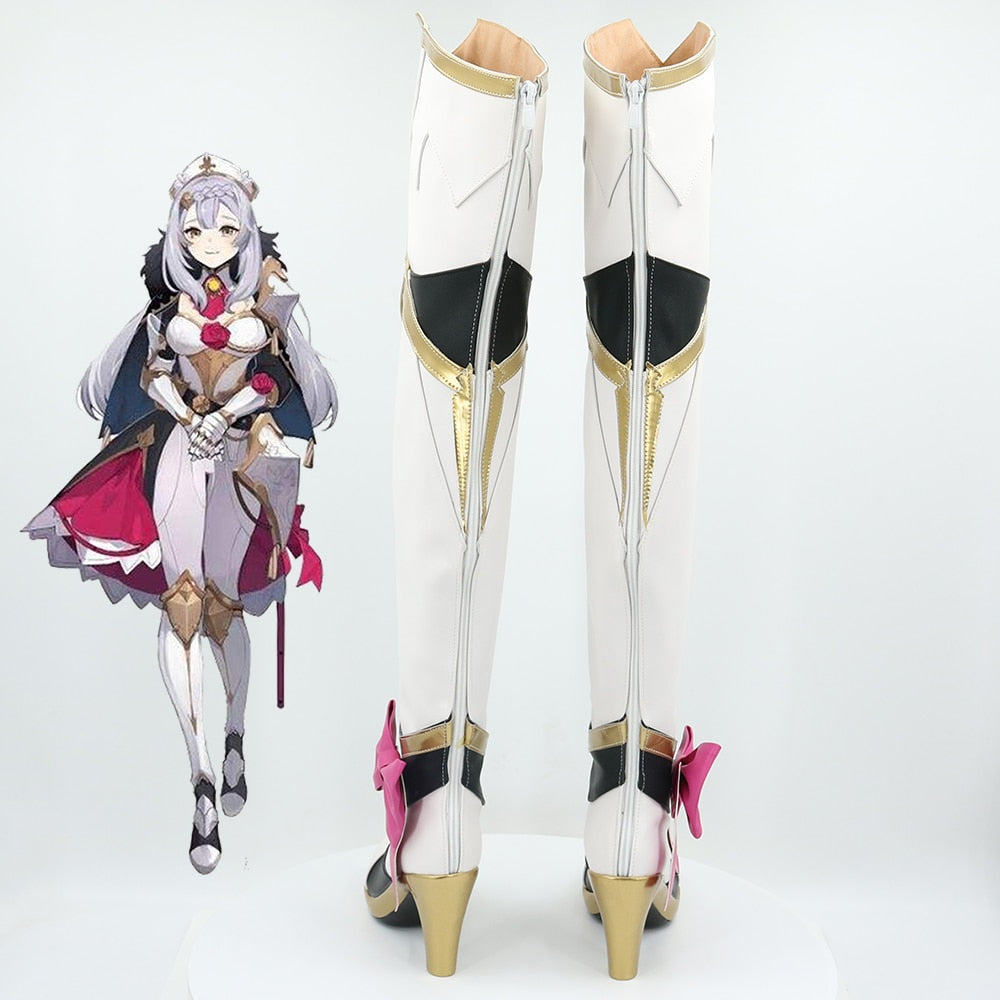 Genshin Impact: Noelle Maid Cosplay Boots