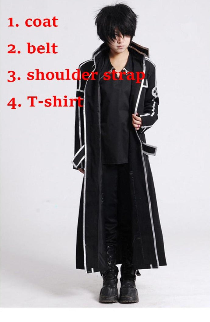 Sword Art Online: Kirigaya "Kirito" Kazuto Black Cosplay Costume