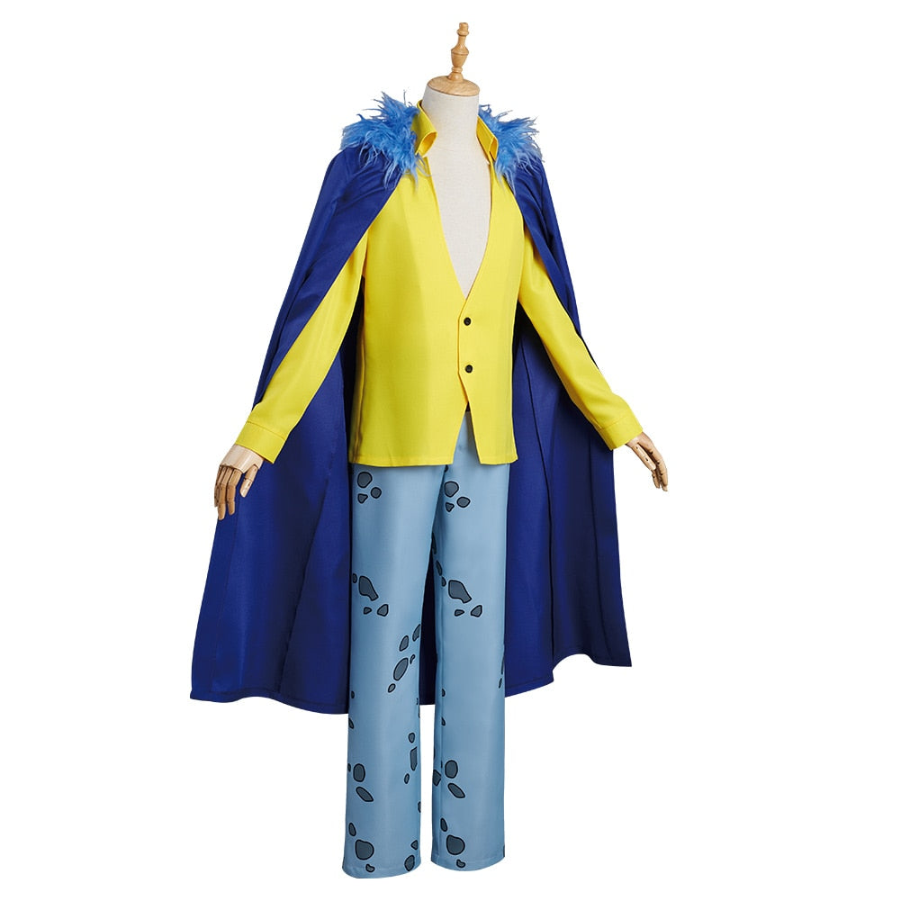 One Piece: Trafalgar D. Water Law Kimono Cosplay Costume