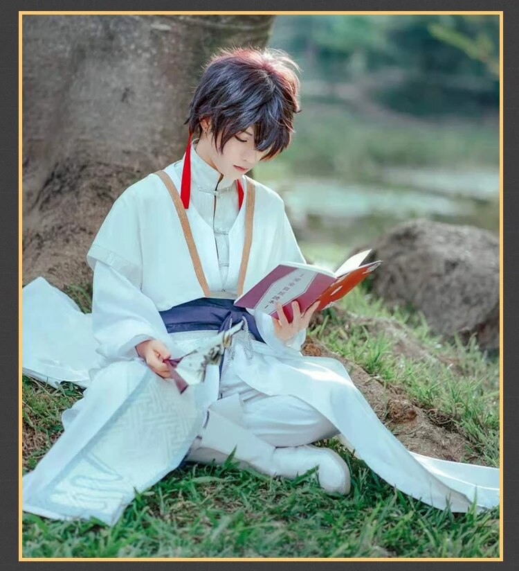 Bungo Stray Dogs: Osamu Dazai White Cosplay Costume