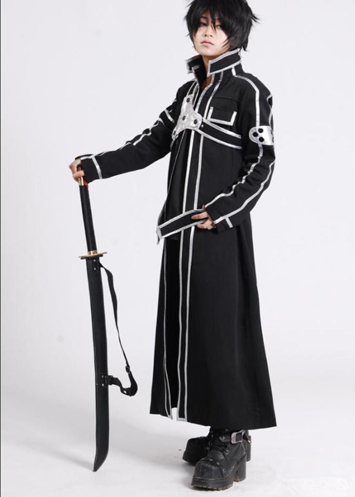 Sword Art Online: Kirigaya "Kirito" Kazuto Black Cosplay Costume