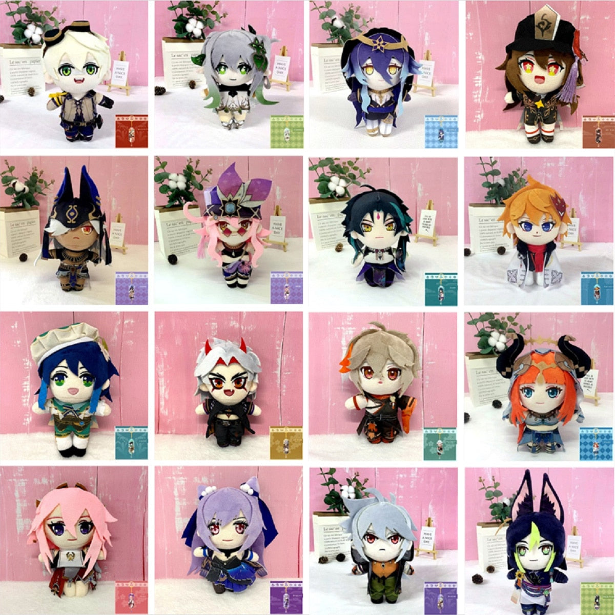 Genshin Impact: Genshin Impact 20cm Plush Toys
