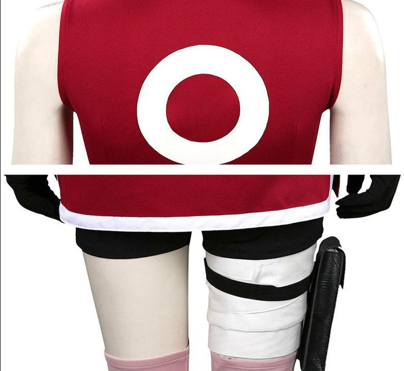 Naruto: Sakura Cosplay Costume