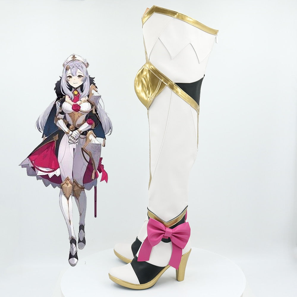 Genshin Impact: Noelle Maid Cosplay Boots