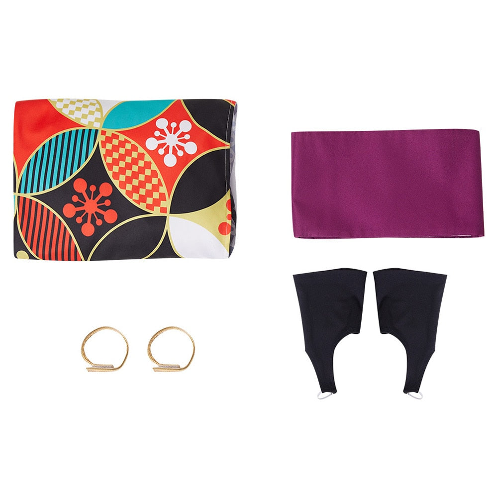 Demon Slayer: Tengen Uzui Kimono Cosplay Costume