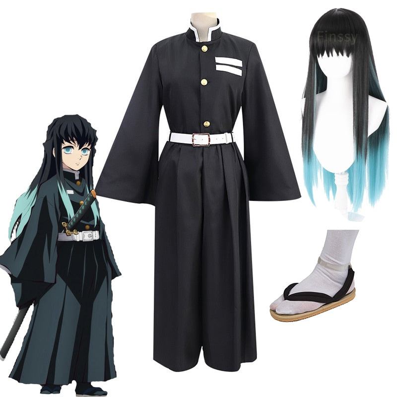 Demon Slayer: Tokitou Muichirou Cosplay Wig