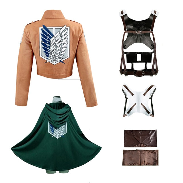 Attack on Titan: Mikasa Ackerman Cosplay Costume