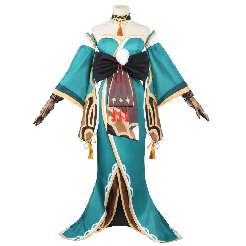 Genshin Impact: Gorou Dress Cosplay Wig