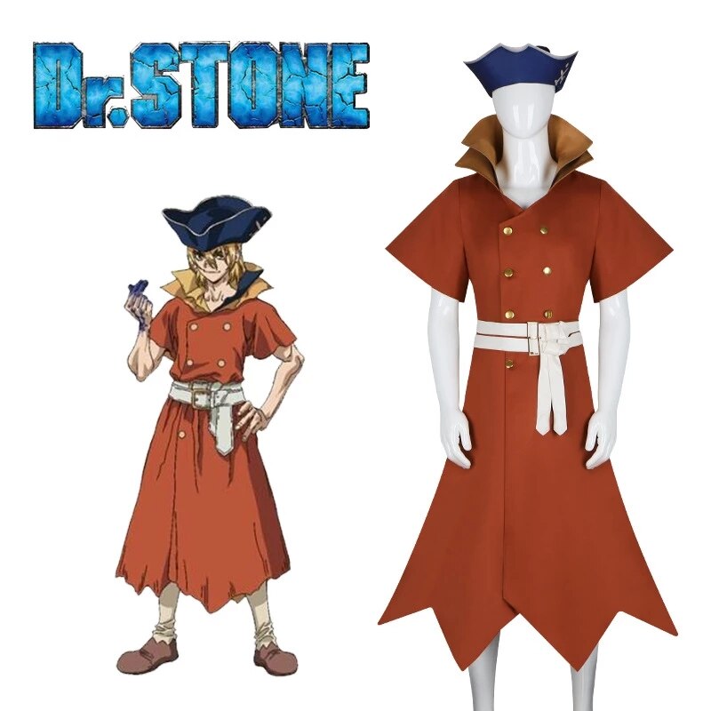 Dr. Stone: Ryusui Nanami Cosplay Wig