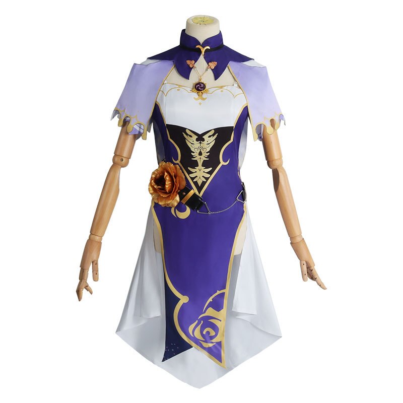 Genshin Impact: Lisa Brown Cosplay Wig