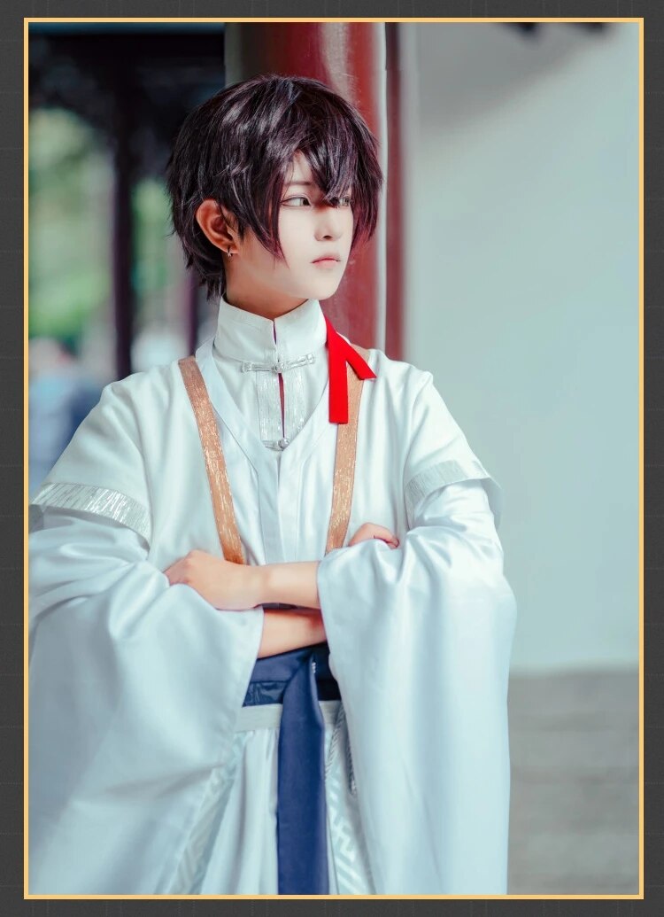 Bungo Stray Dogs: Osamu Dazai White Cosplay Costume