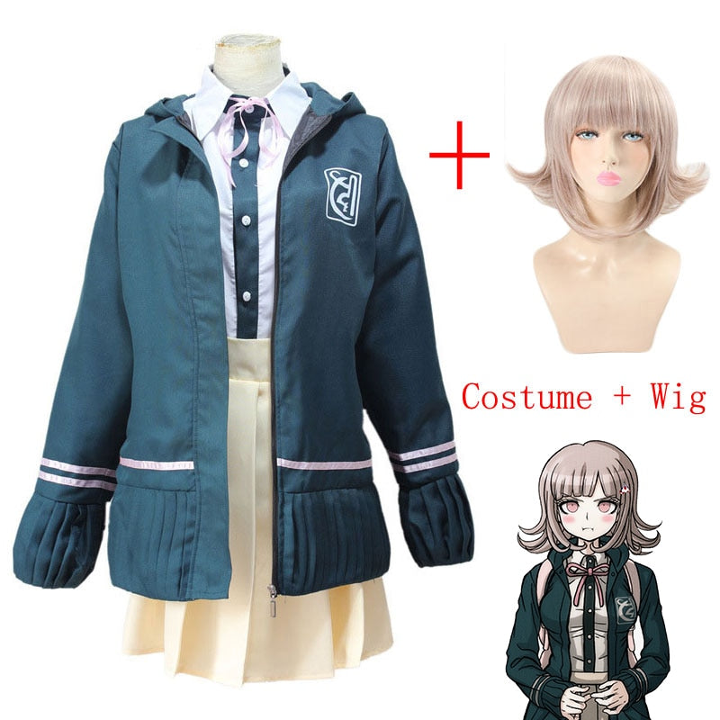 Danganronpa: Chiaki Nanami Cosplay Wig and Hairpin