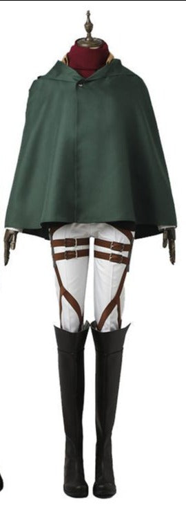 Attack on Titan: Mikasa Ackerman Cosplay Cloak