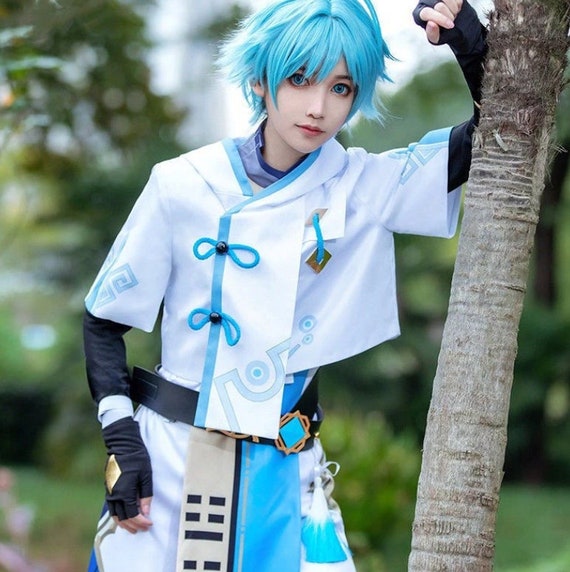 Genshin Impact: Chongyun Cosplay Wig