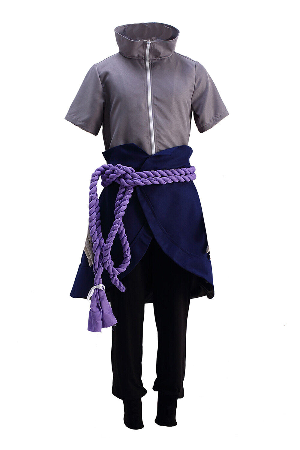 Naruto: Sasuke Uchiha Brown Cosplay Costume