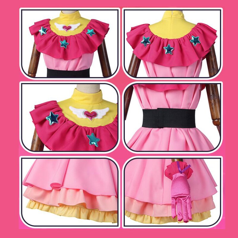 Oshi no Ko: Ai Hoshino Pink Dress Cosplay Costume