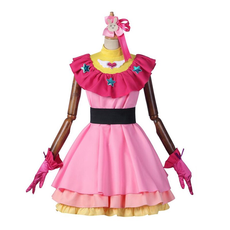 Oshi no Ko: Ai Hoshino Pink Dress Cosplay Costume