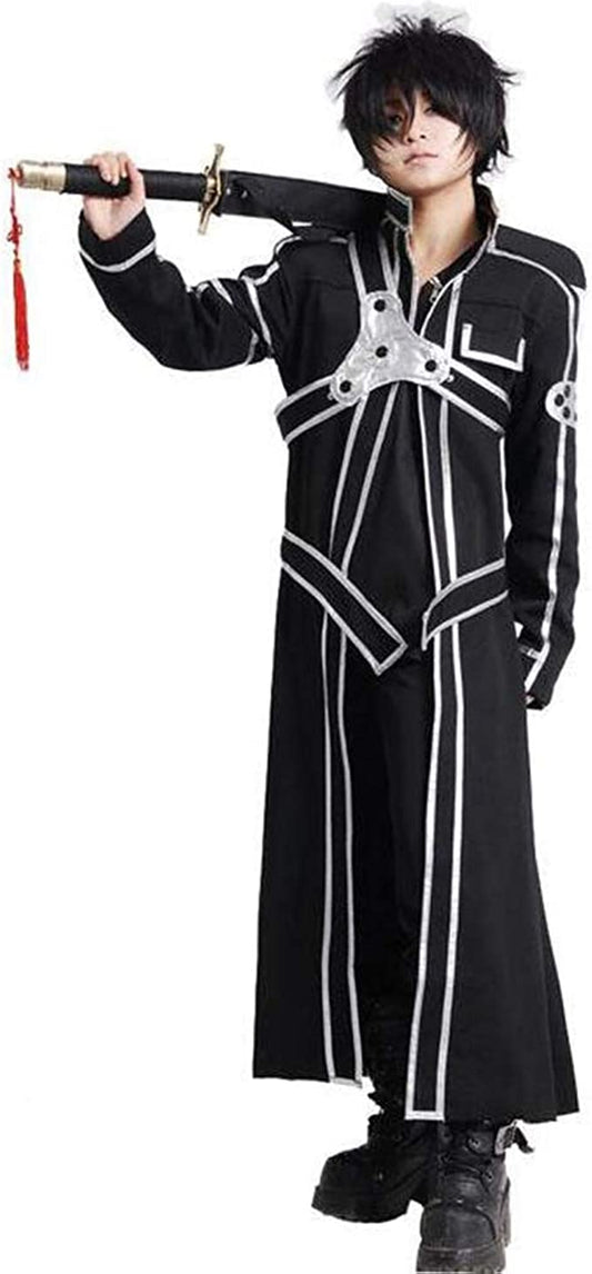 Sword Art Online: Kirigaya "Kirito" Kazuto Black Cosplay Costume