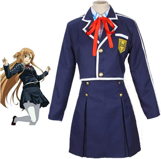 Sword Art Online: Asuna Yuuki School Uniform Cosplay Costume