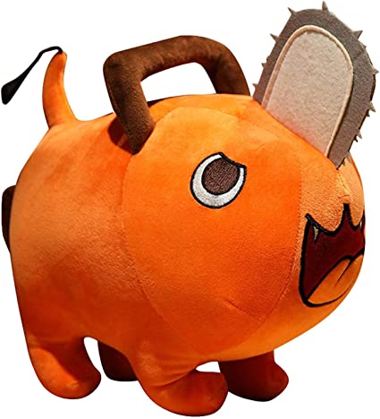 Image of a Pochita plush toy from Chainsaw Man