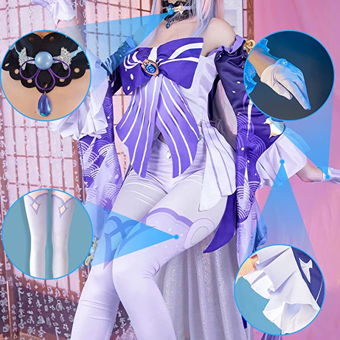 Genshin Impact: Sangonomiya Kokomi Cosplay Costume