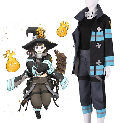 Fire Force: Maki Oze Cosplay Costume