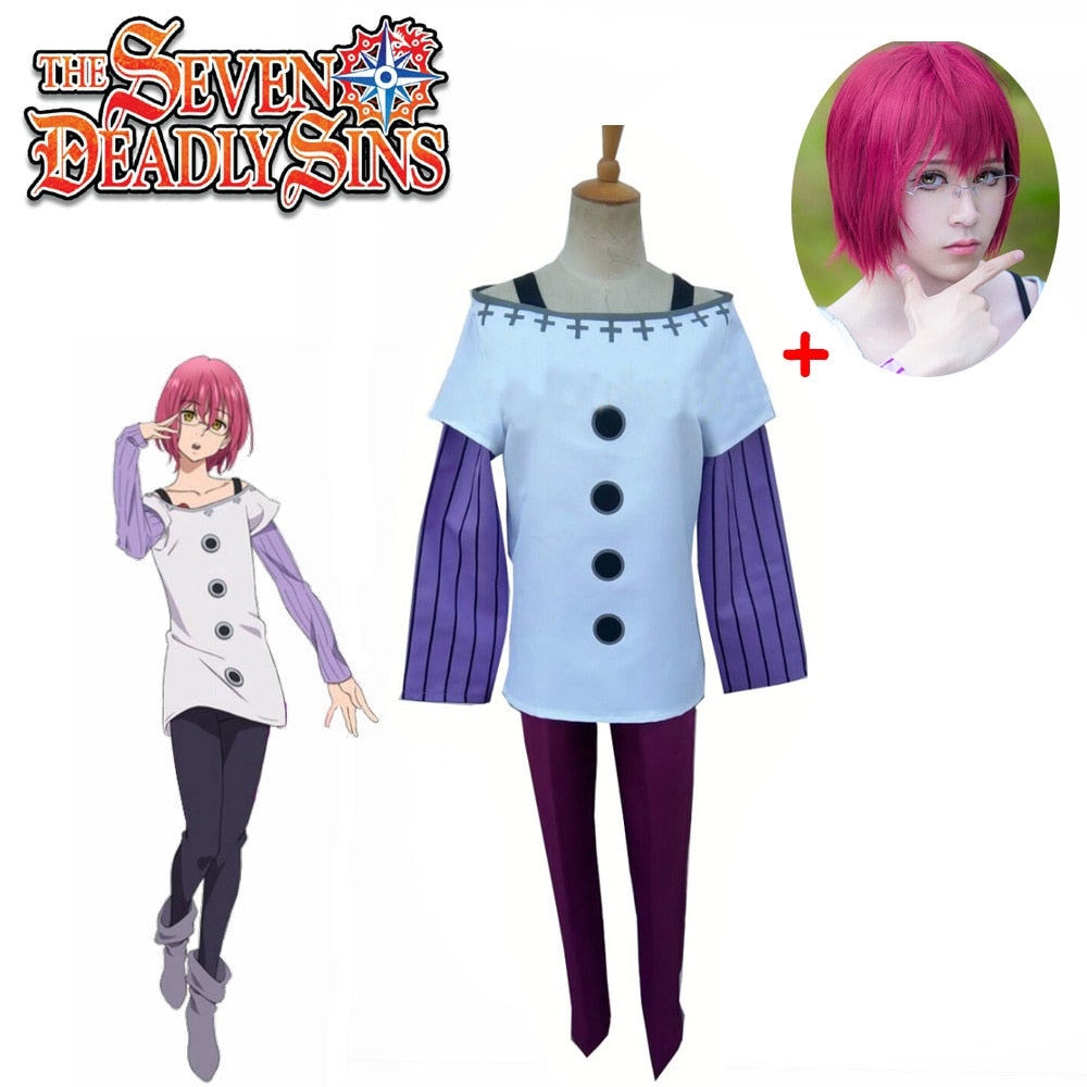 The Seven Deadly Sins: Gowther Cosplay Costume