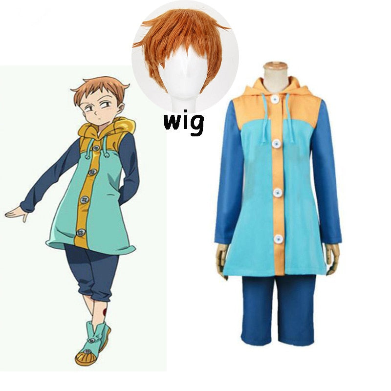 The Seven Deadly Sins: ﻿King Cosplay Costume