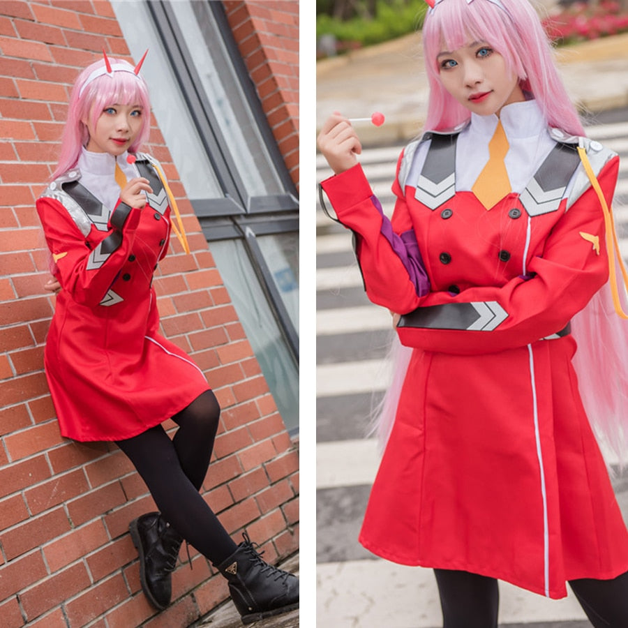 DARLING in the FRANXX: Zero Two Cosplay Costume