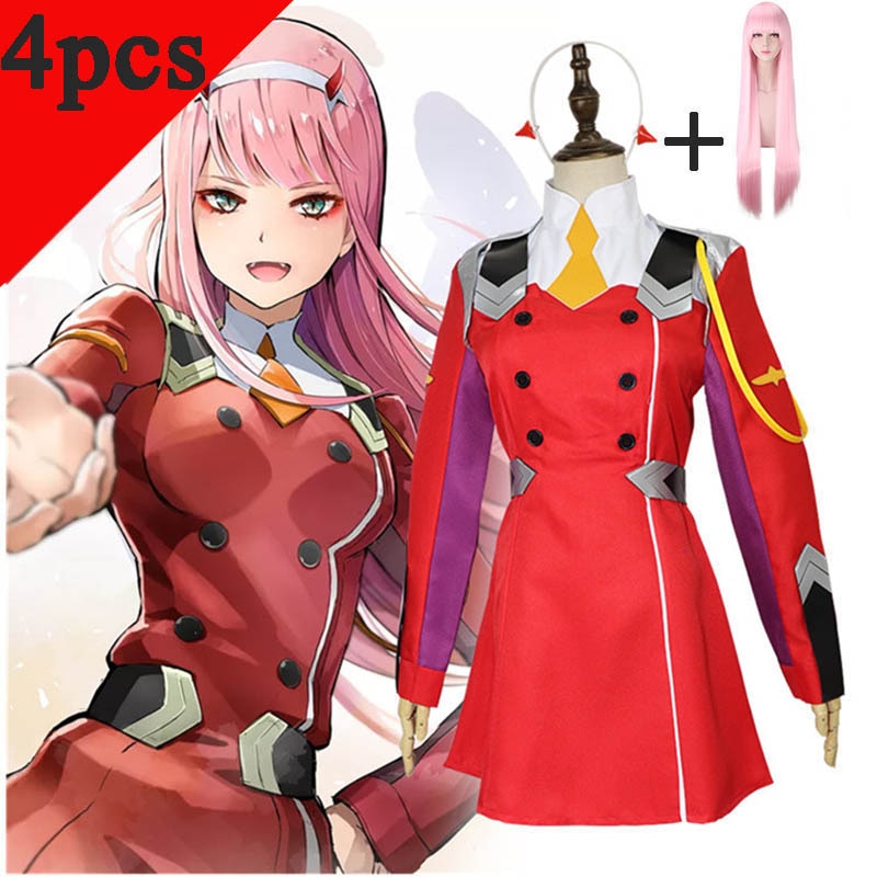 DARLING in the FRANXX: Zero Two Cosplay Costume