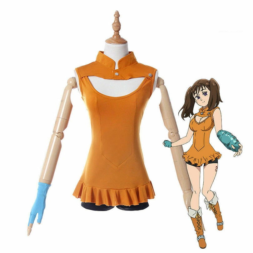 The Seven Deadly Sins: Diane Cosplay Costume