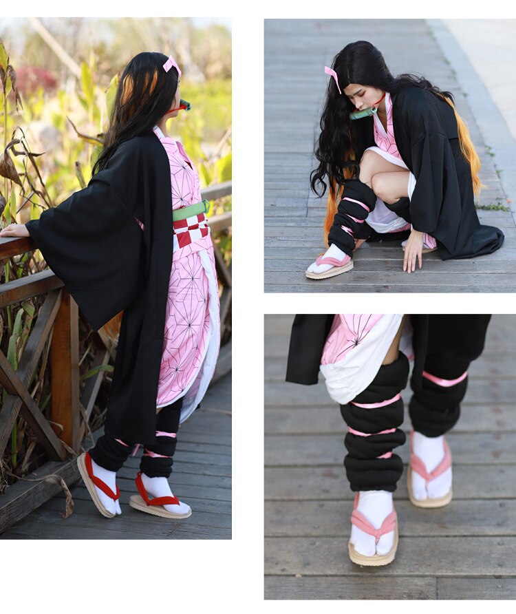 Demon Slayer: Nezuko Kamado Cosplay Costume