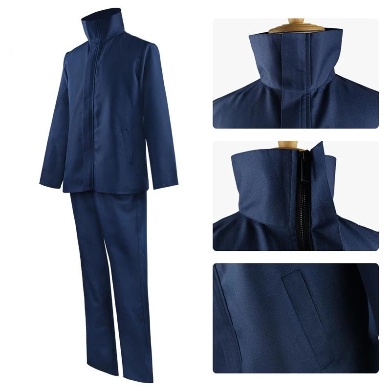 Gojo Robe Blue Jujutsu Kaisen: Satoru Gojo Blue Cosplay Costume – Anime Cosplay Australia