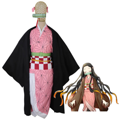 Demon Slayer: Nezuko Kamado Cosplay Costume