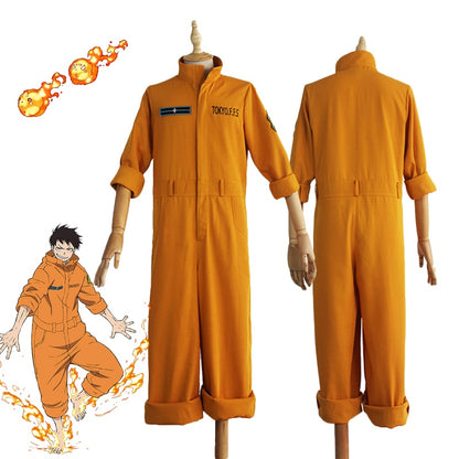 Fire Force: Team Uniform Cosplay Costume